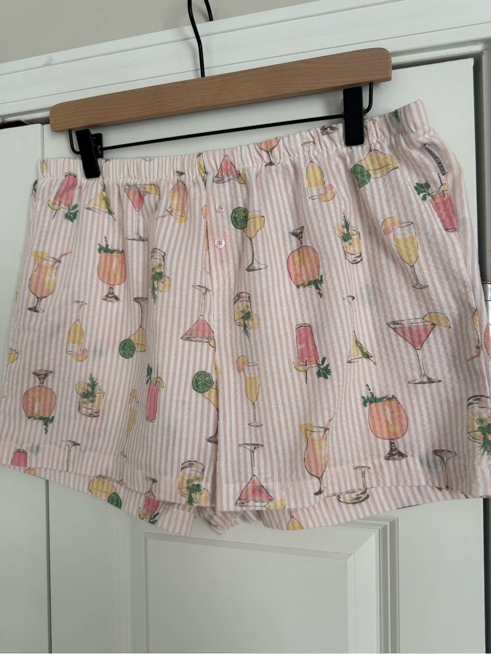 Rae Dunn Assorted Drink Pajama Shorts - Picture 3 of 7